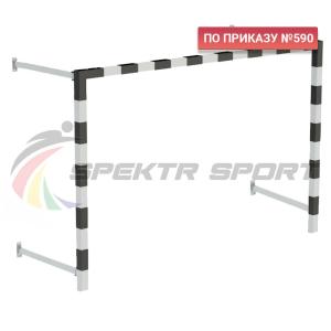 Купить Ворота мини-футбольные складные без сетки 2х3х0,5 м. (к-кт) в Павловске 