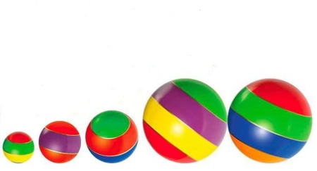 Купить Мячи резиновые (комплект из 5 мячей различного диаметра) в Павловске 